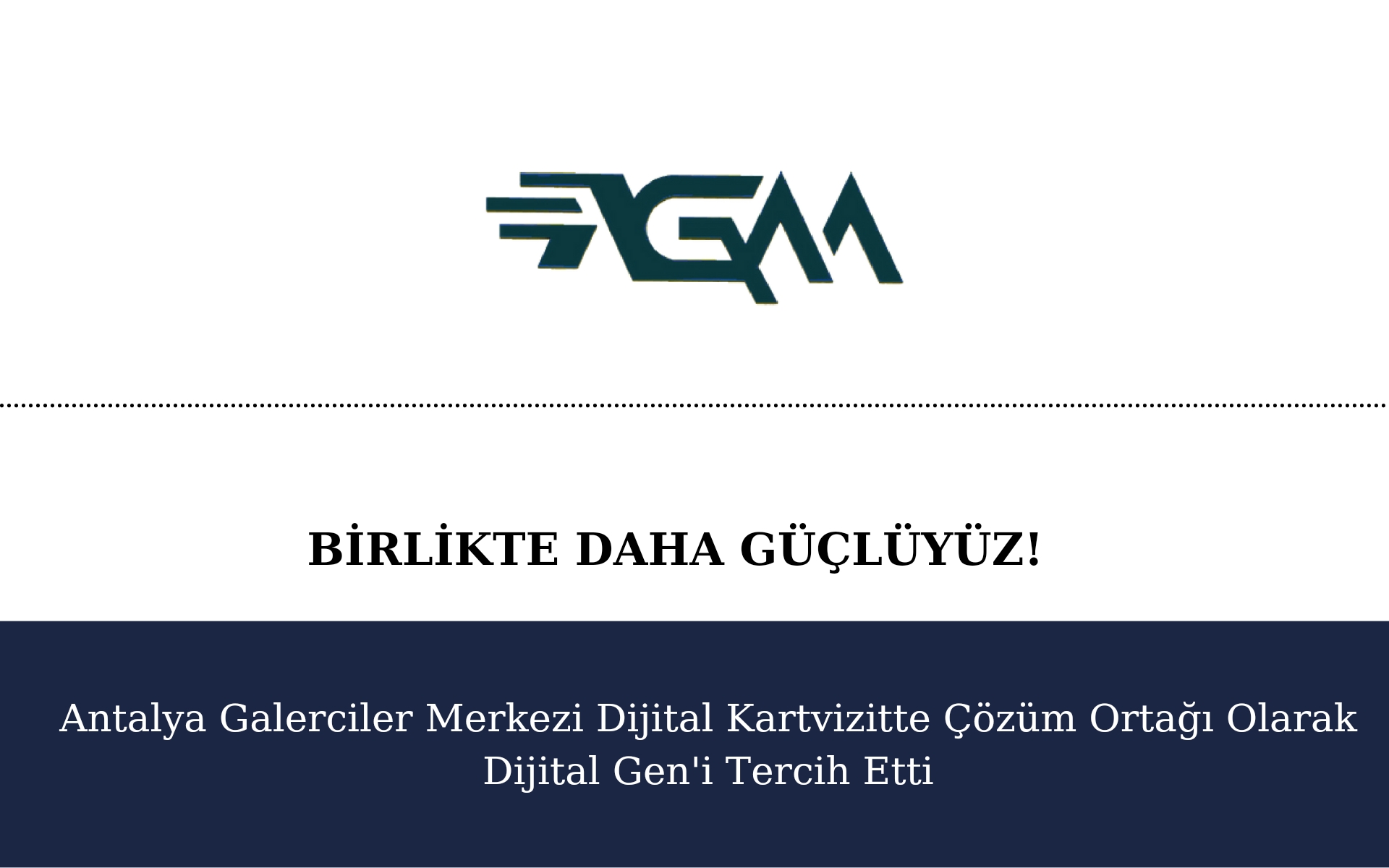 Antalya Galericiler Merkezi Dijital Katalogda Çözüm Ortağı Olarak Dijital Gen’i Tercih Etti!
